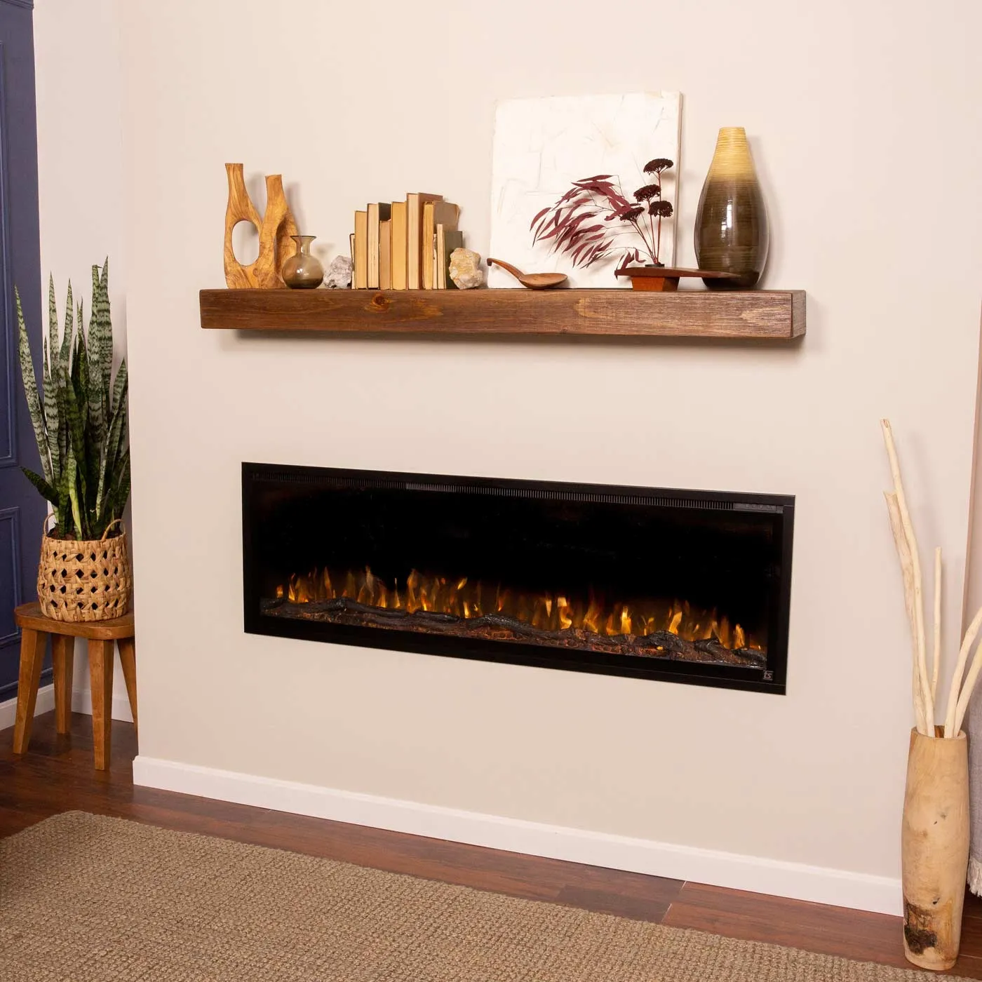 Sideline Elite 50 Inch Recessed Smart Electric Fireplace 80036
