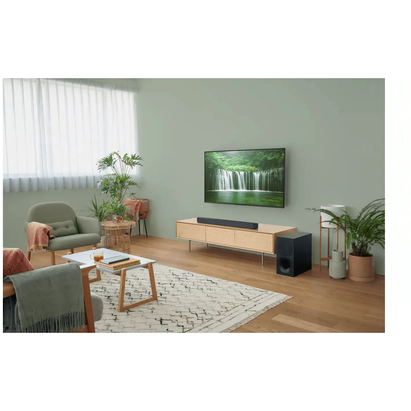 Sony 2.1Ch Bluetooth Sound Bar With Wireless Subwoofer - Black | HTSD40.CEK