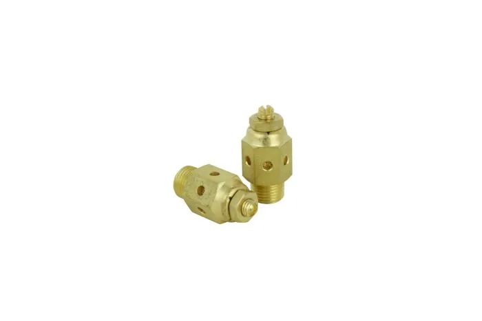 Speed Control Exhaust Muffler, 1/8” MNPT - 40 Micron Sintered Bronze Silencer/Diffuse Air & Noise Reducer