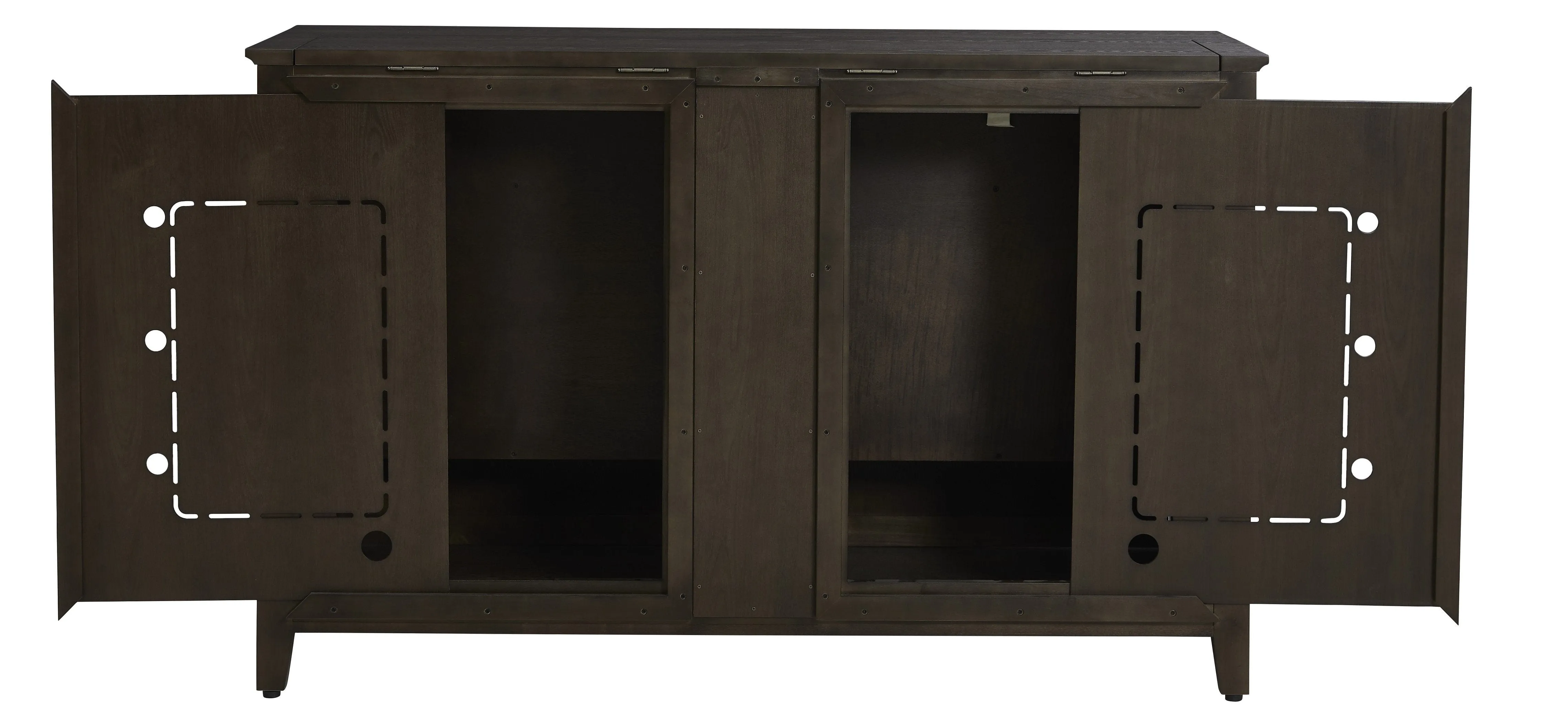The Claymont 70063 Smart TV Lift Cabinet for 65 Inch Flat screen TVs