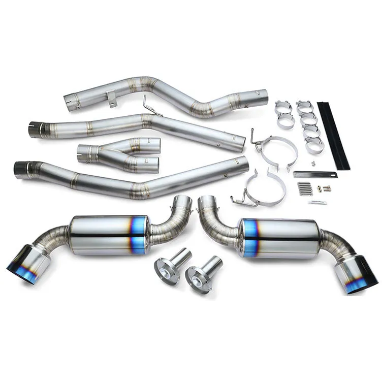 Tomei Dual Exit Full Titanium Expreme Ti Catback Exhaust | 2020  Toyota GR Supra A90