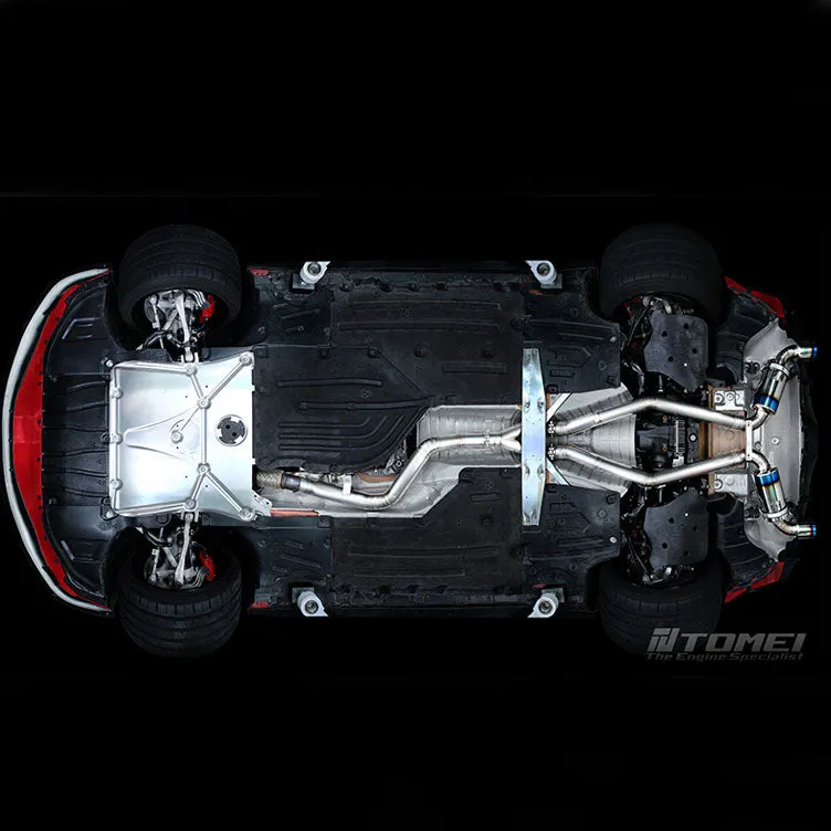 Tomei Dual Exit Full Titanium Expreme Ti Catback Exhaust | 2020  Toyota GR Supra A90