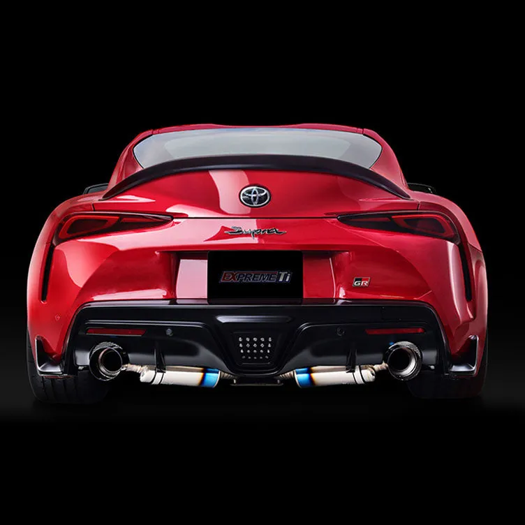 Tomei Dual Exit Full Titanium Expreme Ti Catback Exhaust | 2020  Toyota GR Supra A90