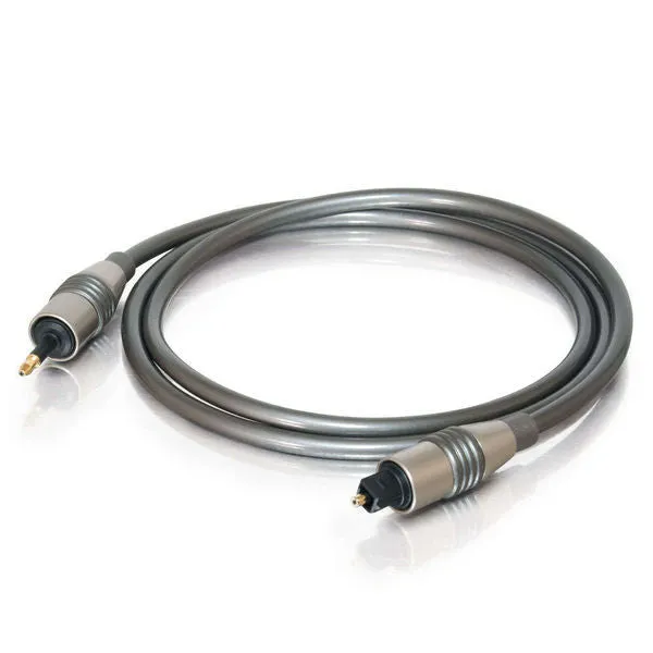 TOSLINK to 1/8" Mini TOSLINK Digital Cable - Fits many Apple® products