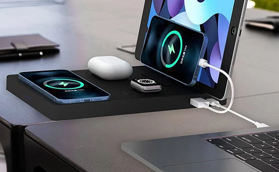TSWireless 5-in-1 Wireless Charging Station