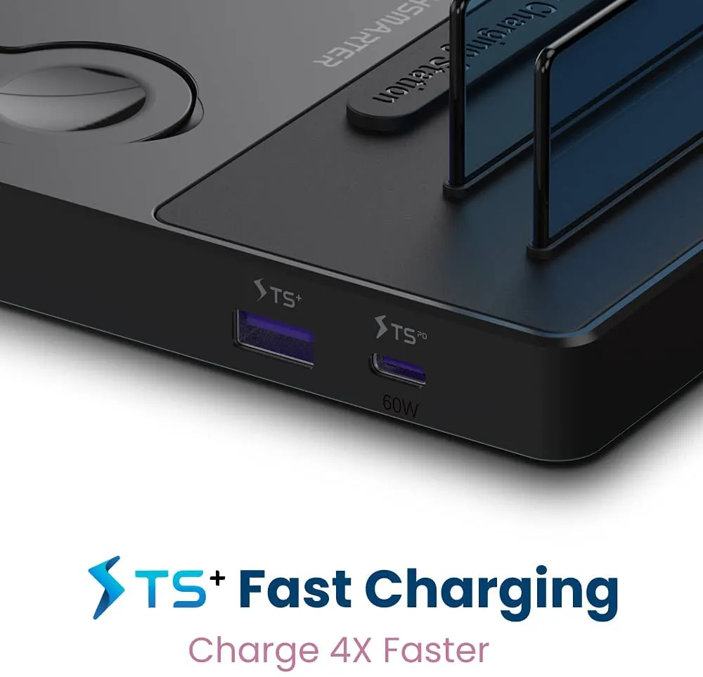 TSWireless 5-in-1 Wireless Charging Station