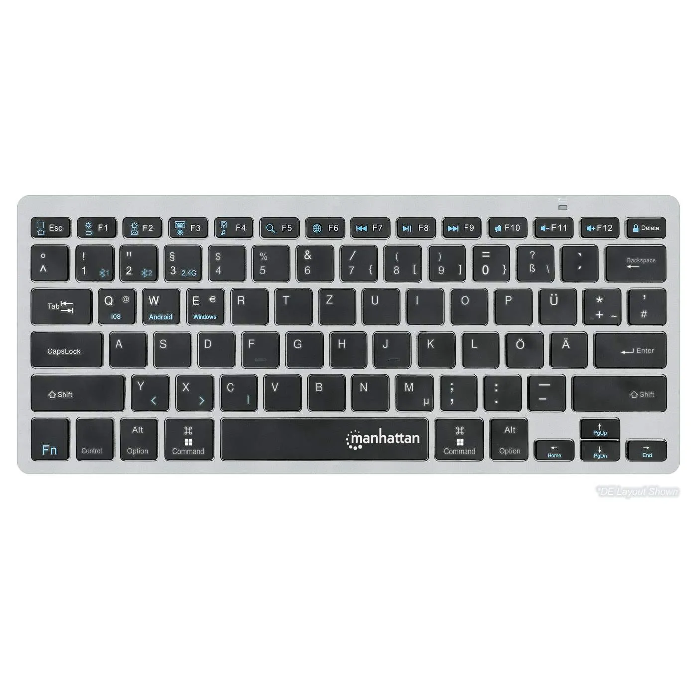 Ultra Slim Dual-Mode Wireless Keyboard