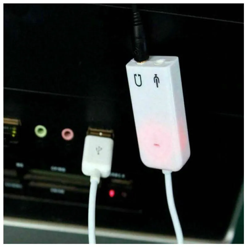 Usb Virtual 3D Sound Card Virtual 7.1Inch -Se-L70