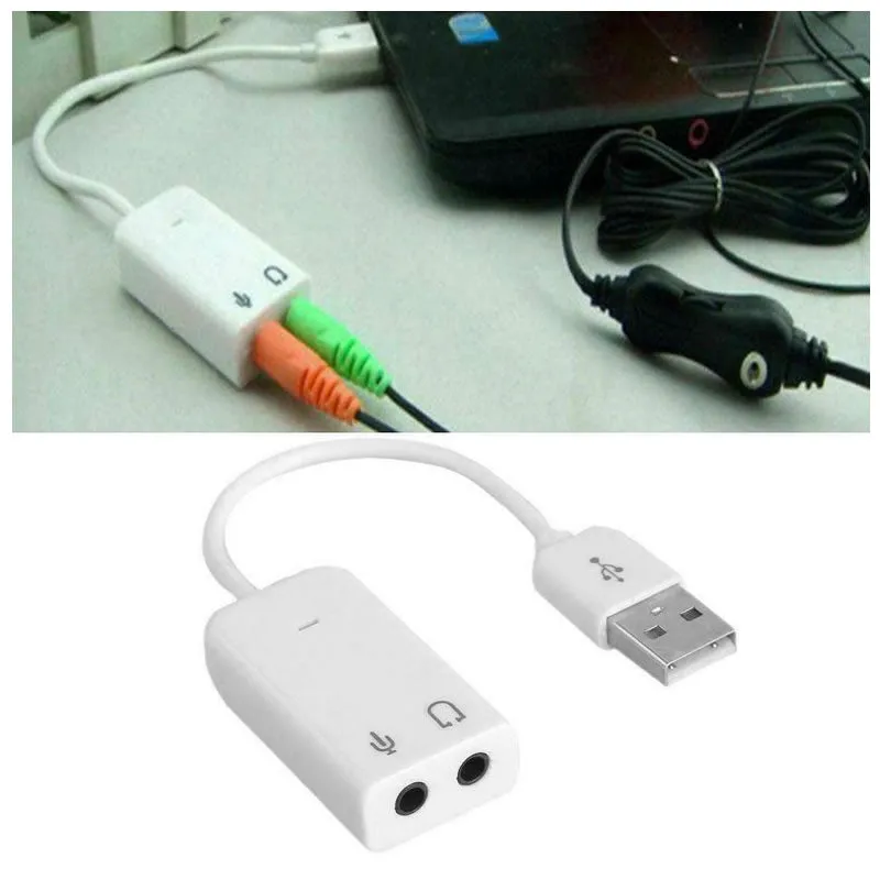 Usb Virtual 3D Sound Card Virtual 7.1Inch -Se-L70