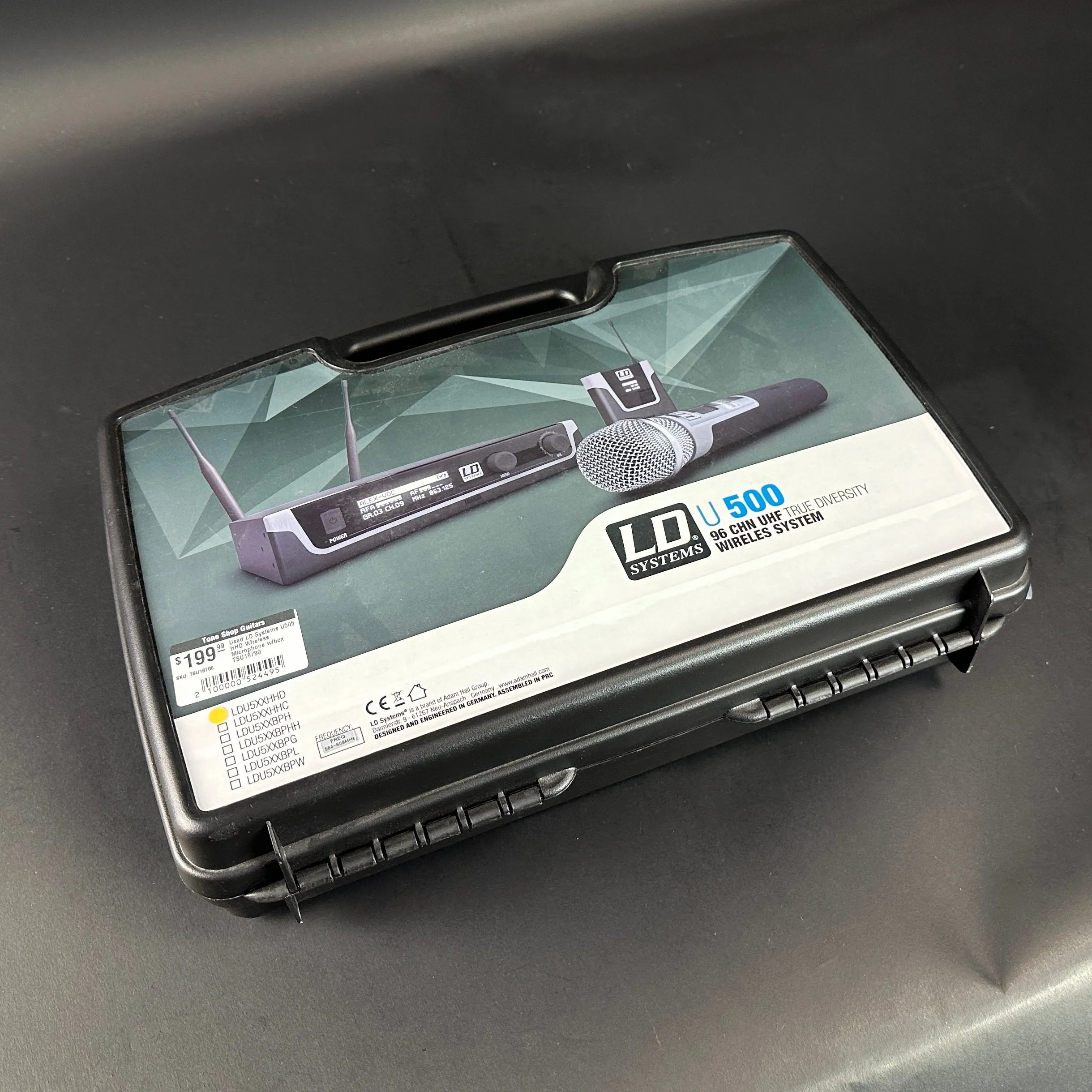 Used LD Systems U505 HHD Wireless Microphone w/box TSU18780