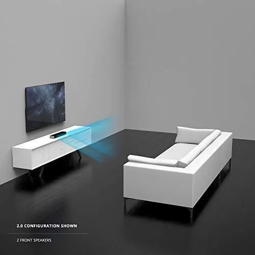 VIZIO Sound Bar for TV, Compact 20” 2.0 Channel Home Theater Surround Sound System for TV, Home Audio Sound Bar with Bluetooth – SB2020n-G6M