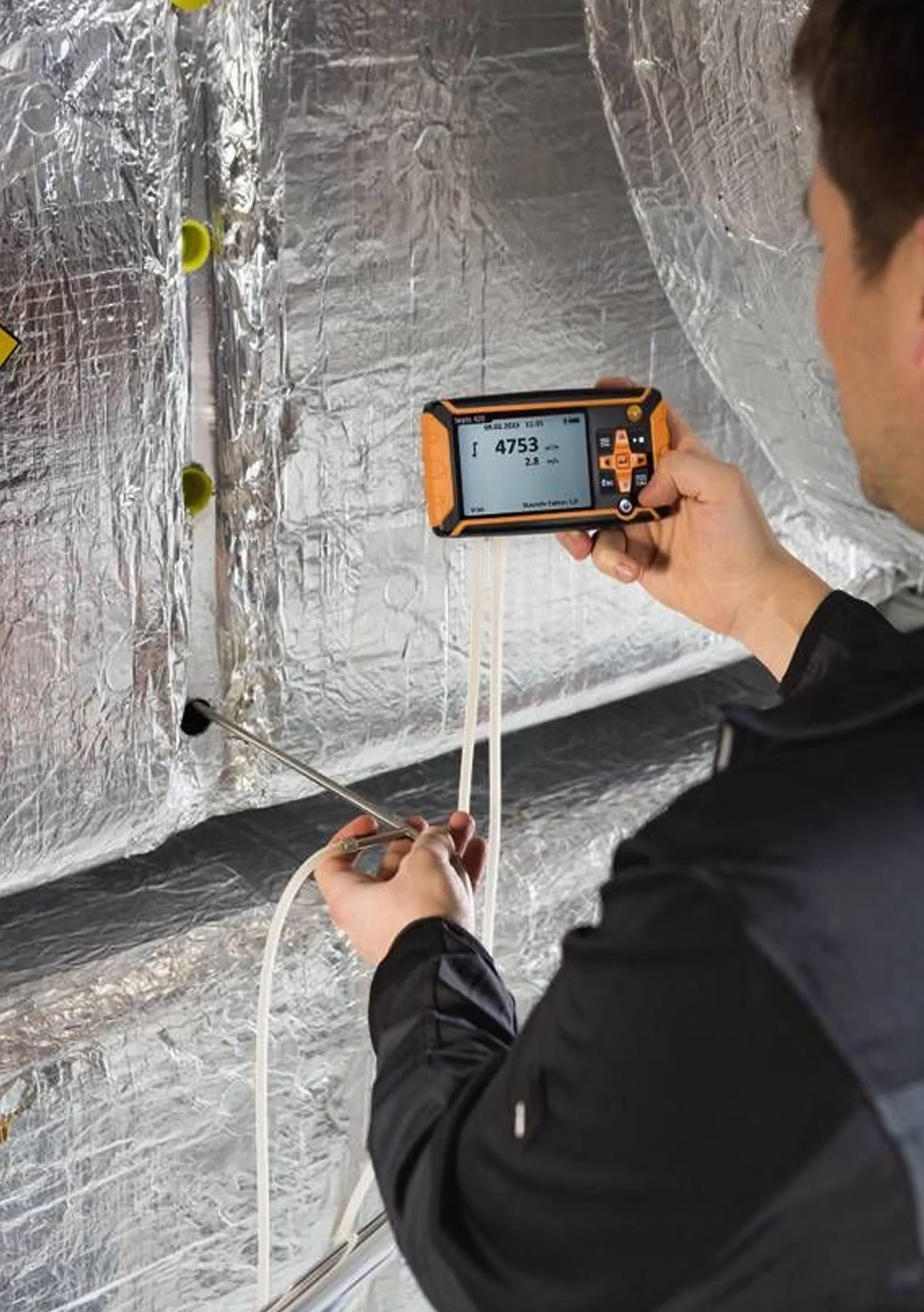 Volume Flow Hood Set - Testo 420
