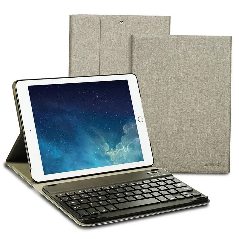 Wireless Bluetooth Keyboard Case with Keyboard for iPad 9.7" 17/18 A1822, A1823 and A1893