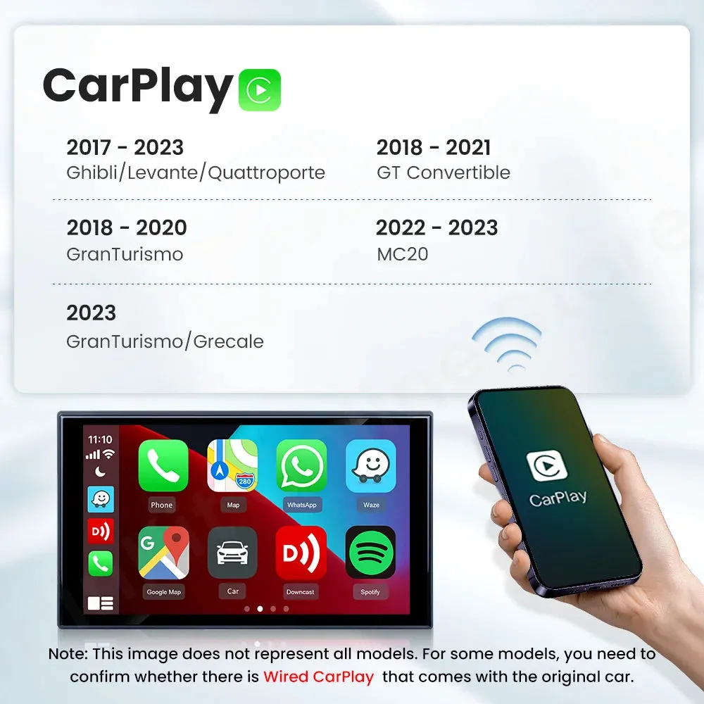 Wireless CarPlay & Android Auto Adapter for Maserati 2017-2023