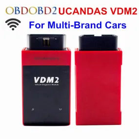 Wireless WIFI VDM2 UCANDAS VDMII OBD2 Auto Car Diagnostic Scanner For Android VDM II Full Systerm VDM2 V3.9 Automotive Scanner