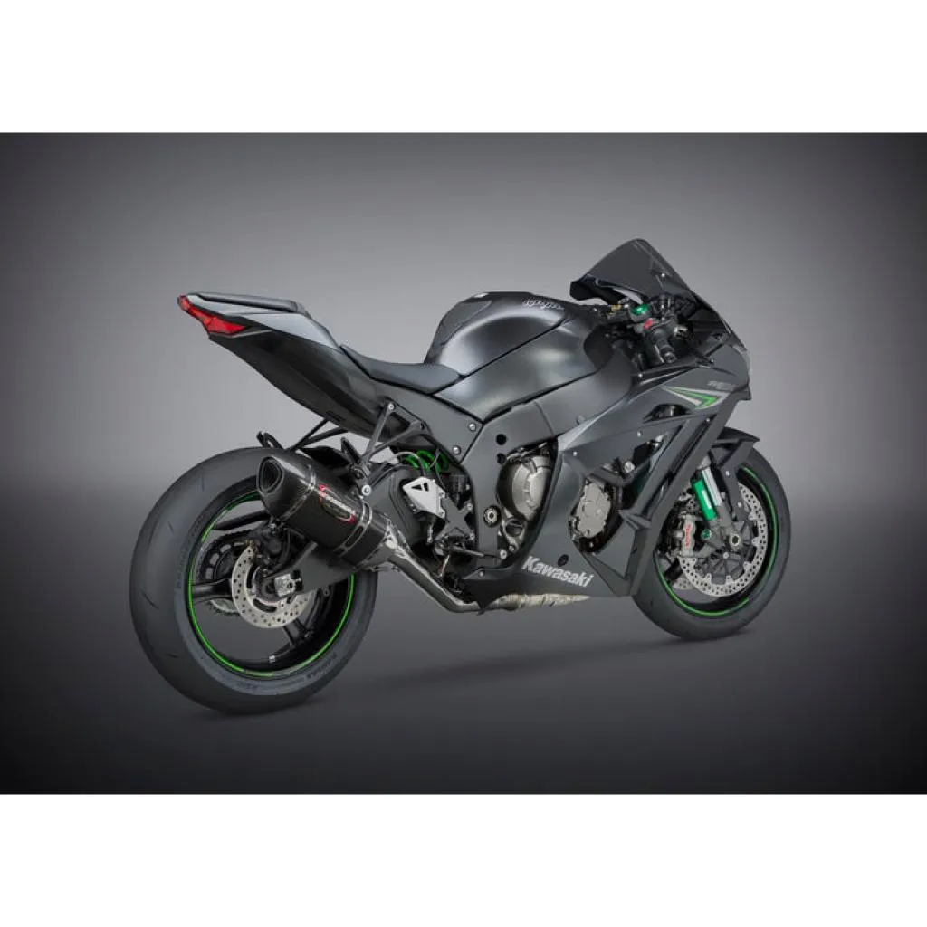 Yoshimura Alpha Slip-On Exhaust For Kawasaki ZX 10R RR (2016-2020) | 141824M220