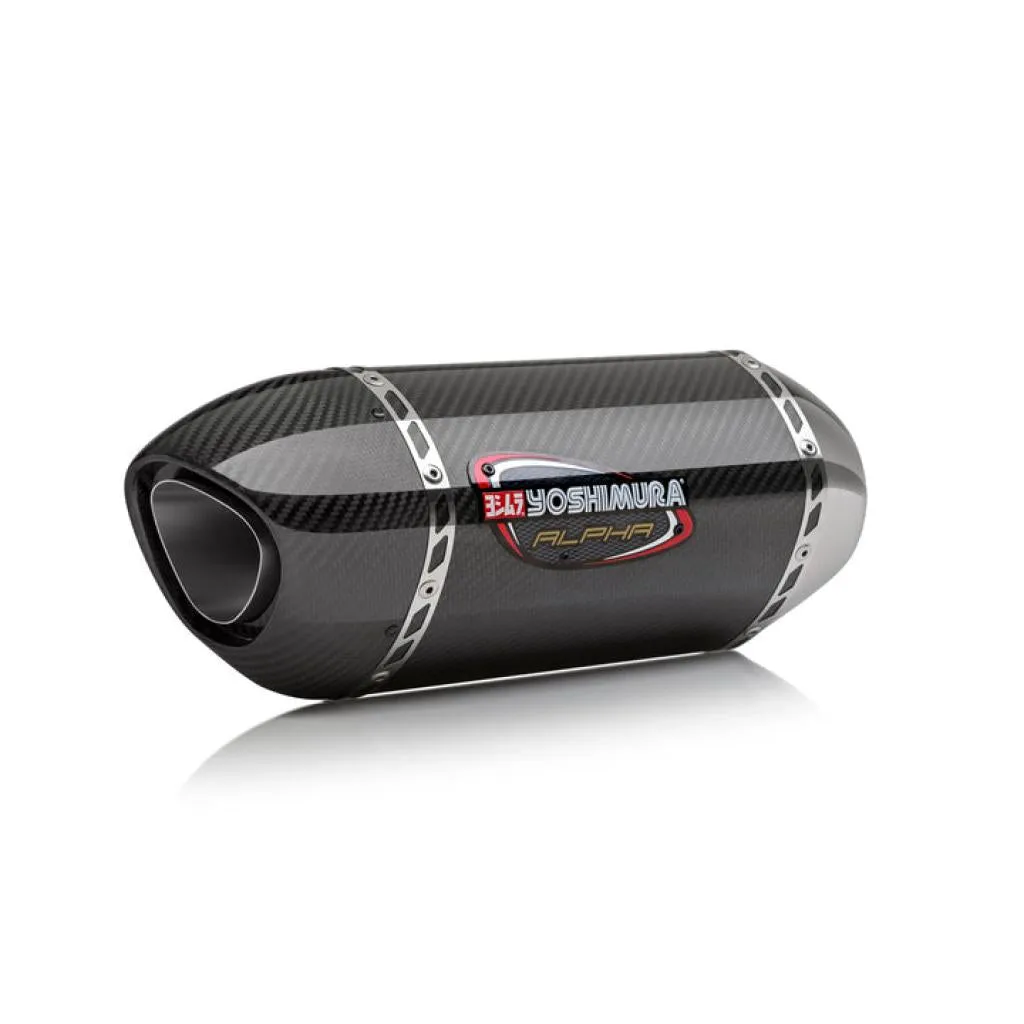 Yoshimura Alpha Slip-On Exhaust For Kawasaki ZX 10R RR (2016-2020) | 141824M220