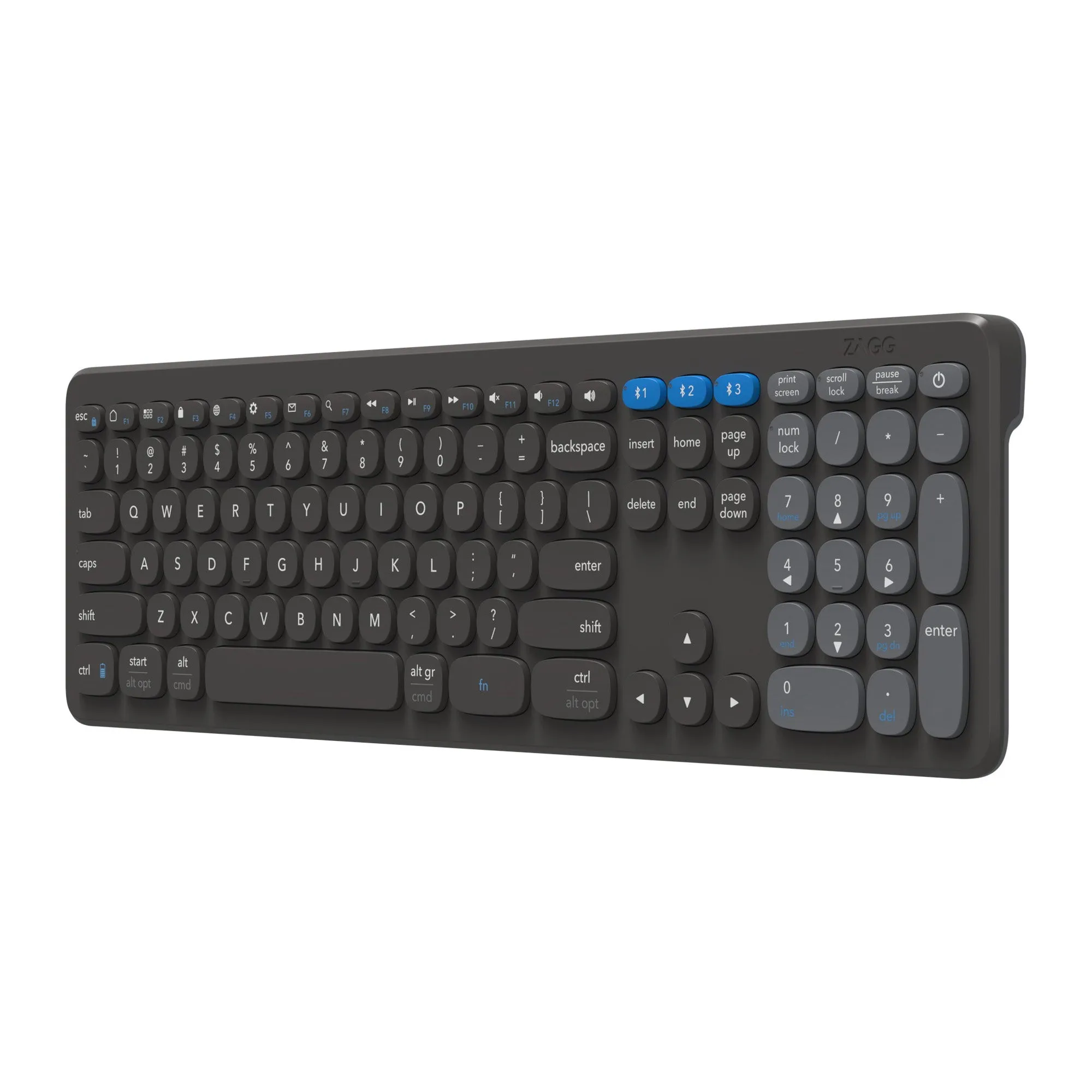 ZAGG Wireless Pro Keyboard 17inch - Black - 15-12078
